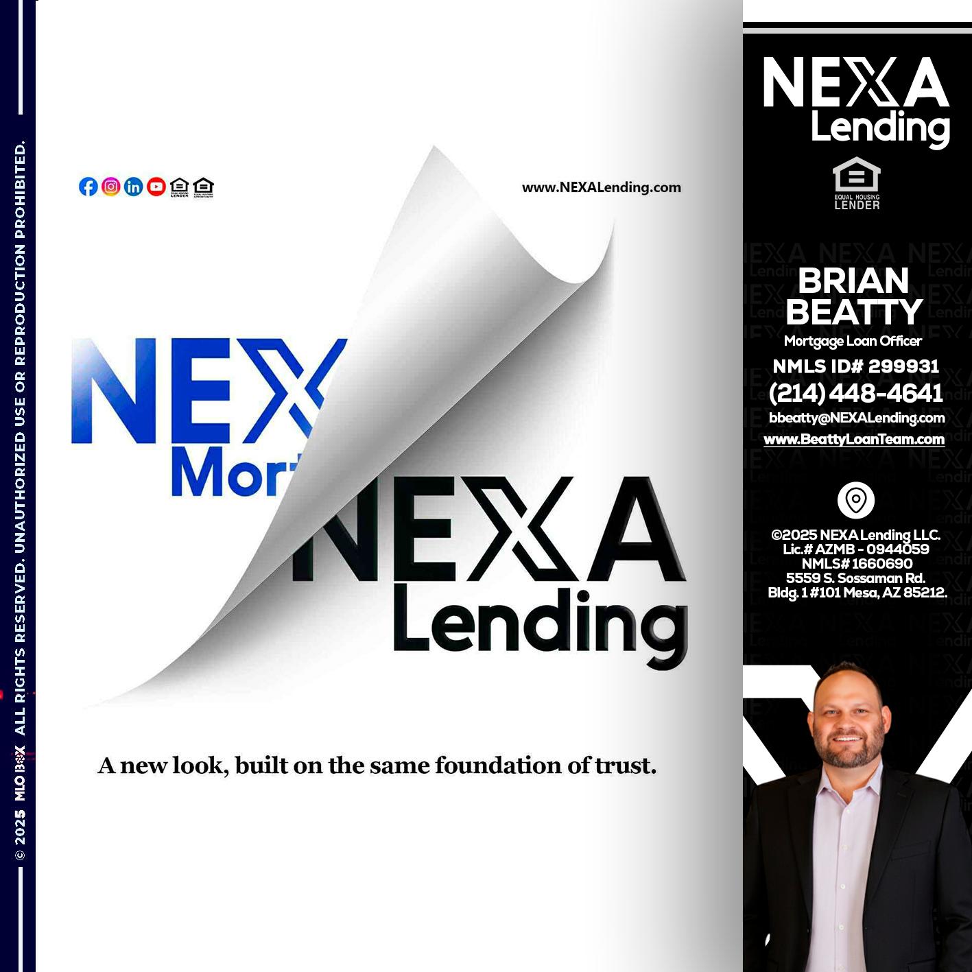 NEXA LENDING - Brian Beatty -Mortgage Loan Officer