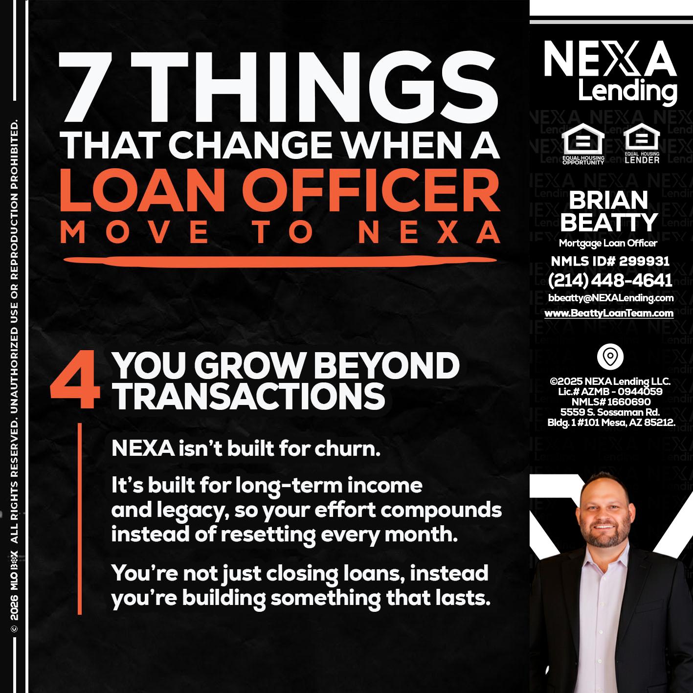 7 THINGS (4) - Brian Beatty -Mortgage Loan Officer