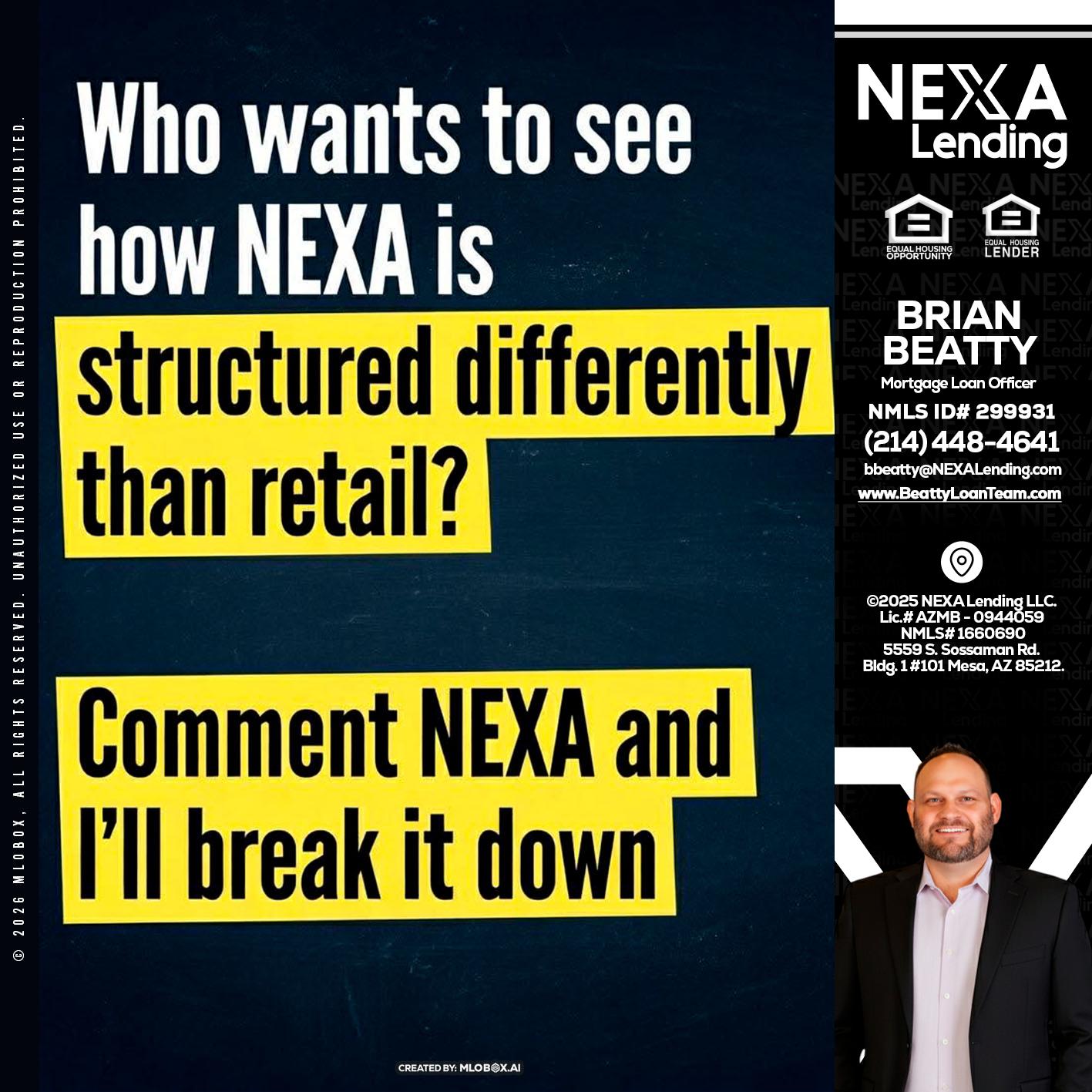 who want to see - Brian Beatty -Mortgage Loan Officer