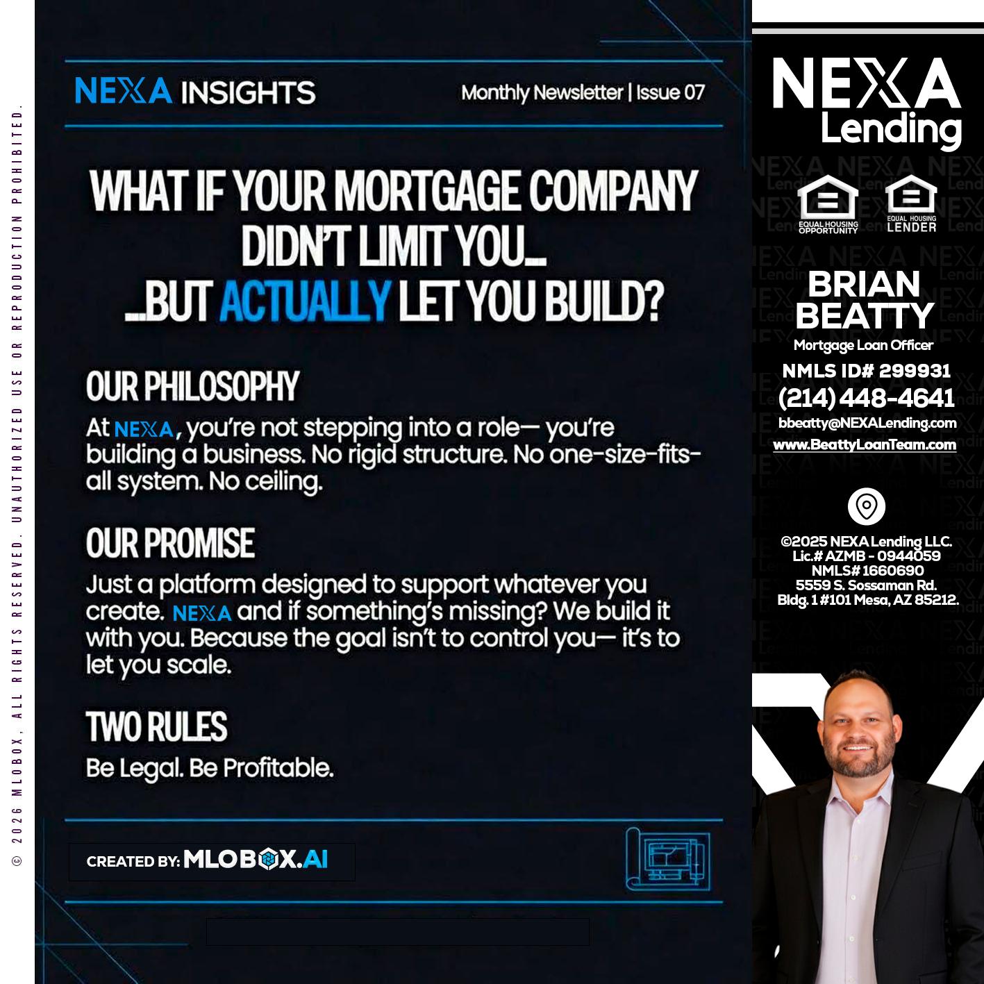 NEXA INSIGHTS - Brian Beatty -Mortgage Loan Officer
