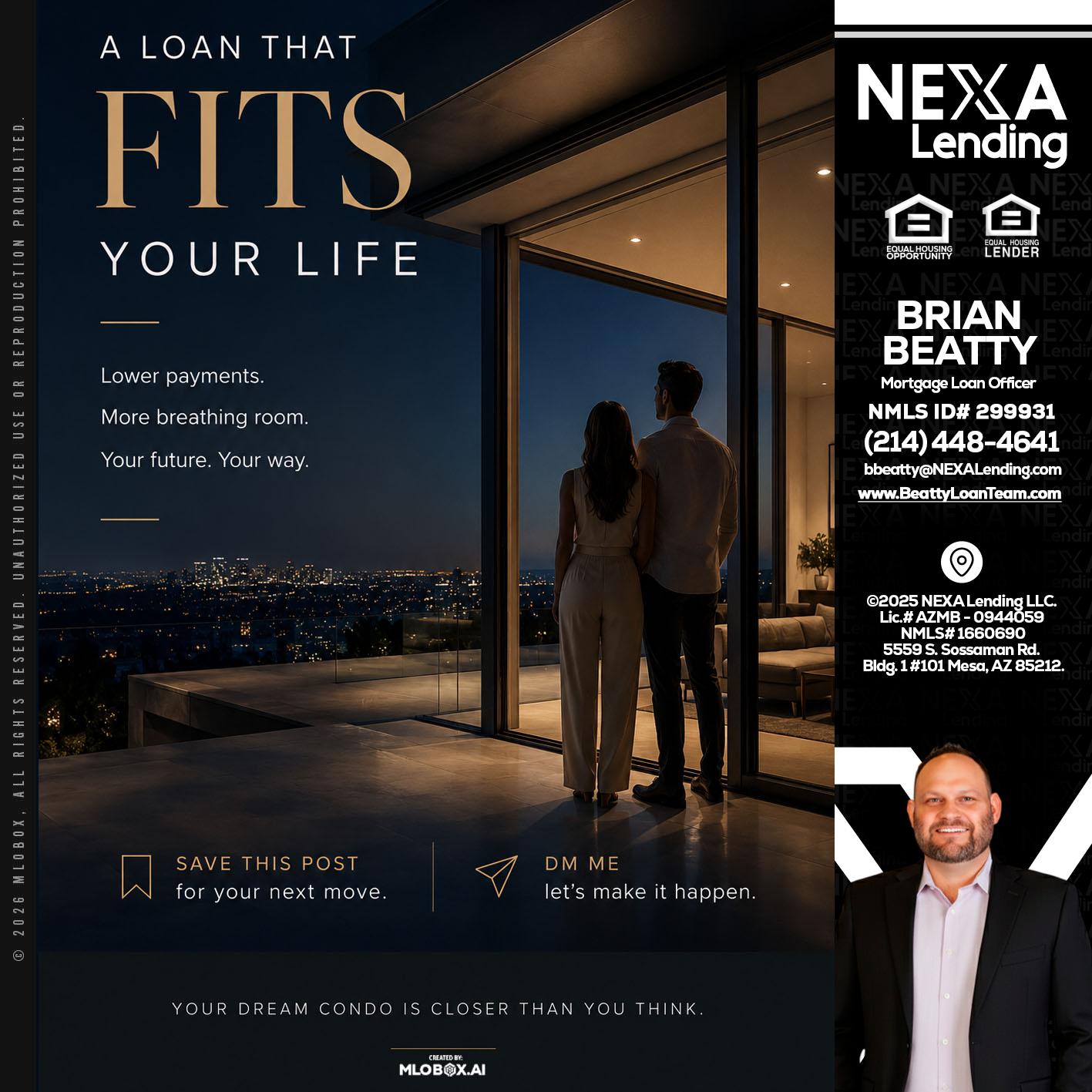 LOANS THAT FIT - Brian Beatty -Mortgage Loan Officer