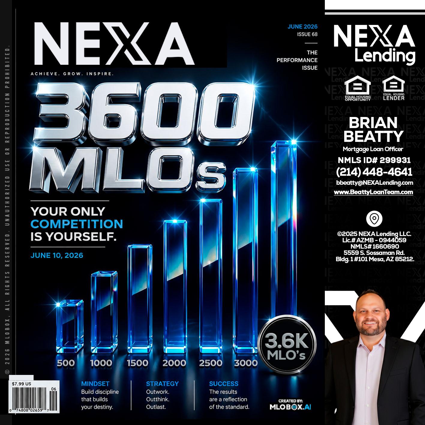 3600 MLOs - Brian Beatty -Mortgage Loan Officer