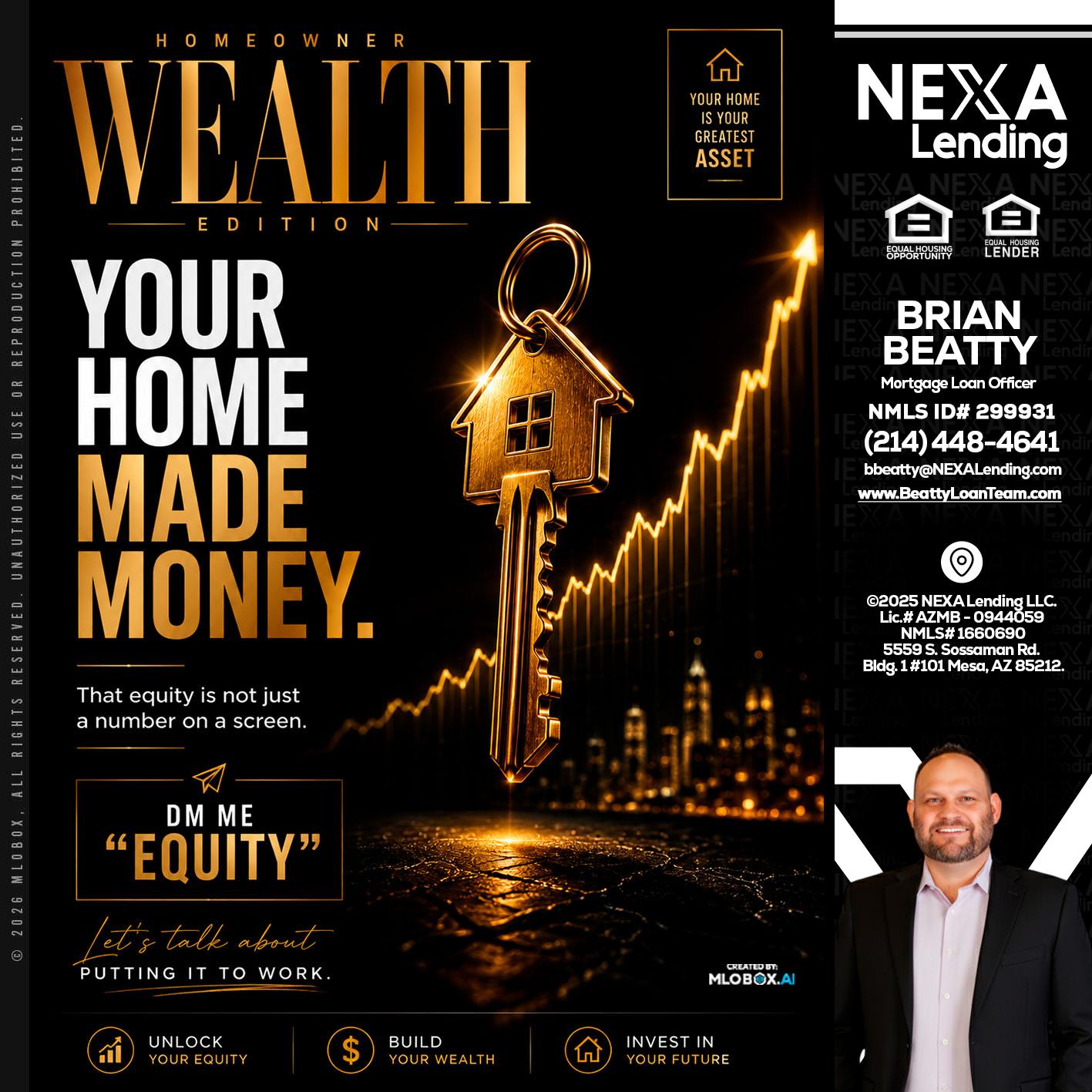YOUR HOME MADE - Brian Beatty -Mortgage Loan Officer