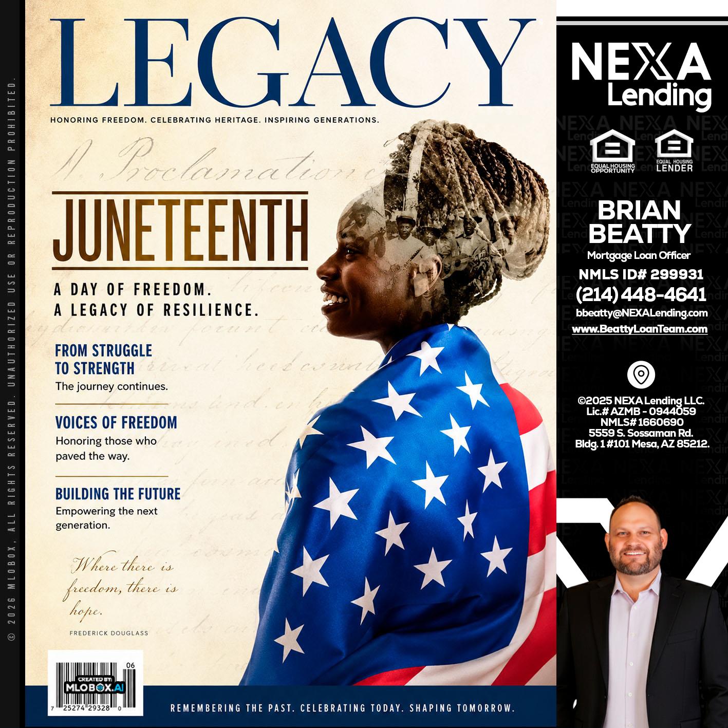 LEGACY - Brian Beatty -Mortgage Loan Officer