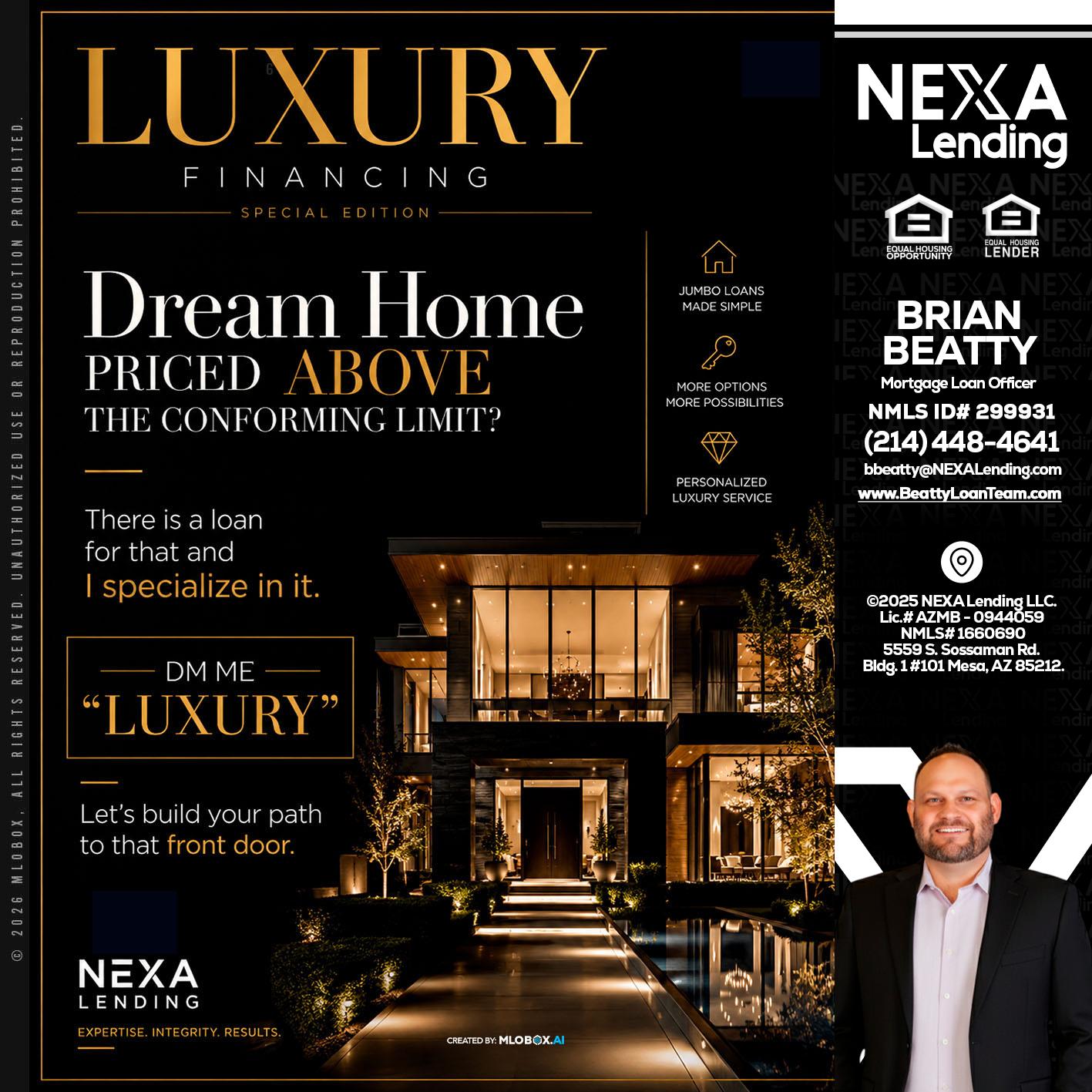 LUXURY - Brian Beatty -Mortgage Loan Officer