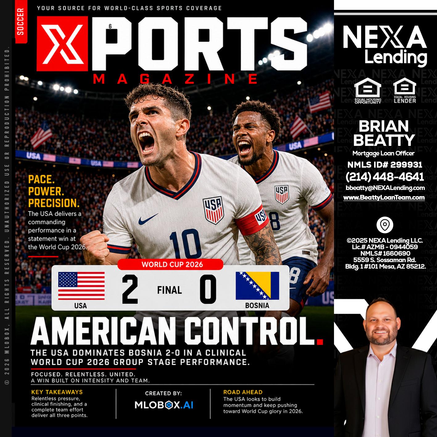 AMERICAN CONTROL - Brian Beatty -Mortgage Loan Officer