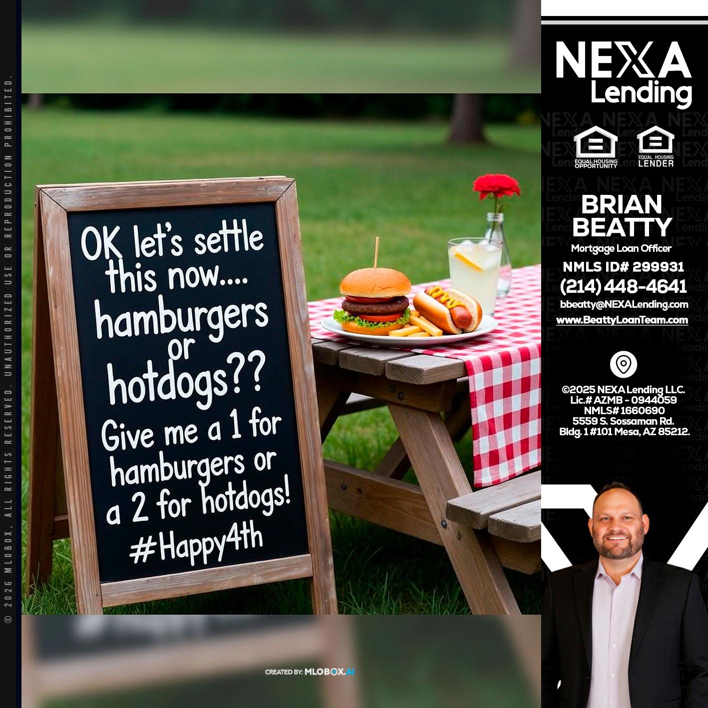 let settle this - Brian Beatty -Mortgage Loan Officer