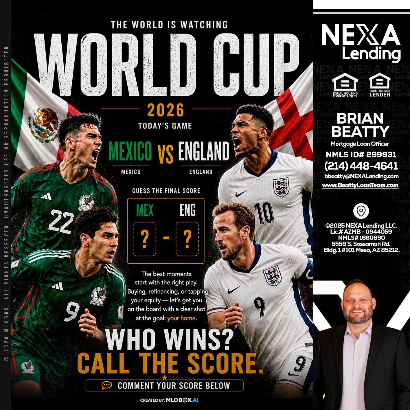 WHO'S WIN - Brian Beatty -Mortgage Loan Officer