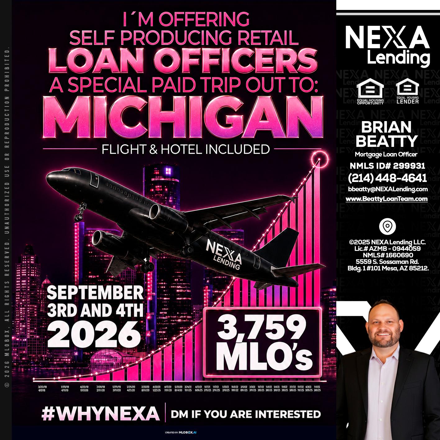 MICHIGAN TRIP - Brian Beatty -Mortgage Loan Officer