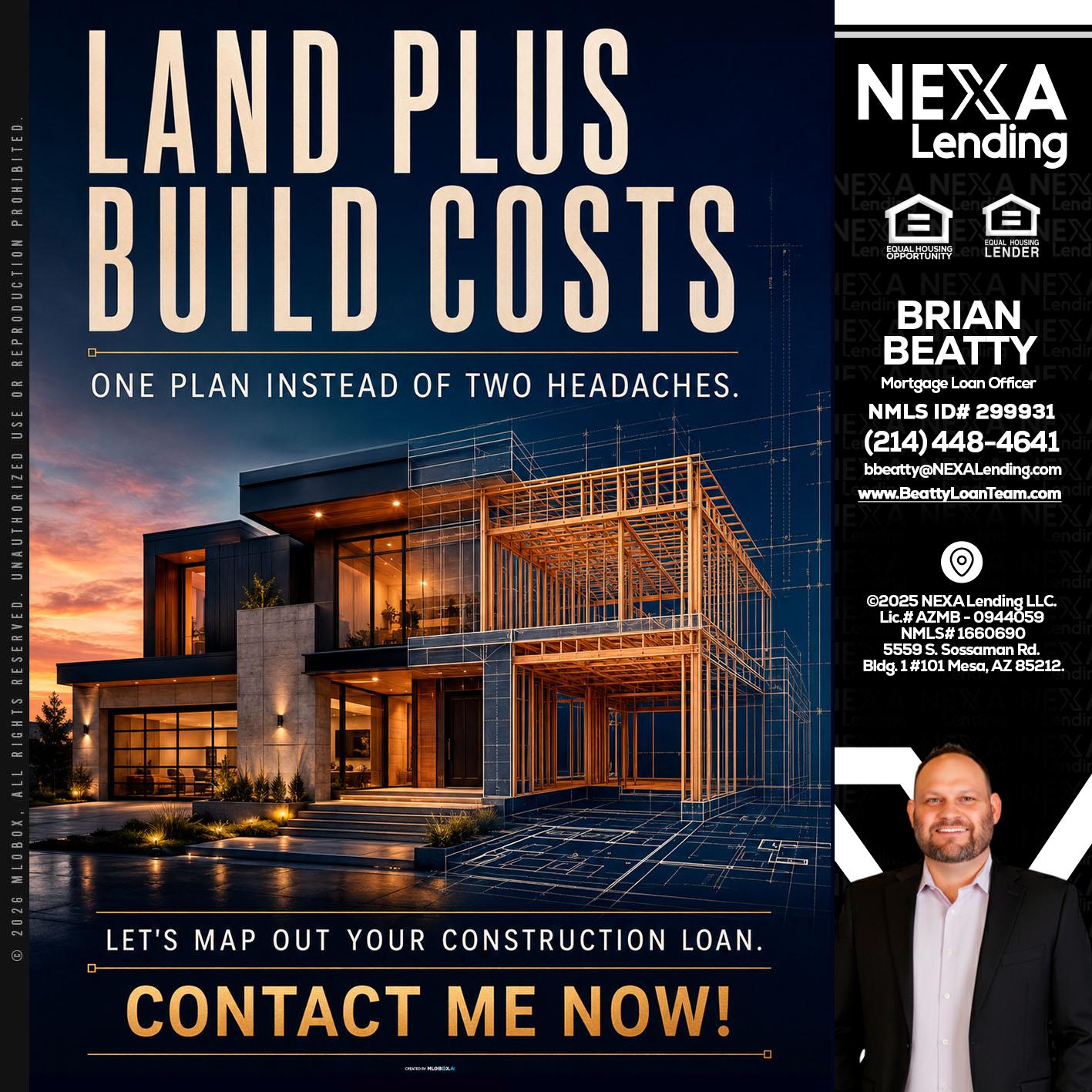 LAND PLUS - Brian Beatty -Mortgage Loan Officer