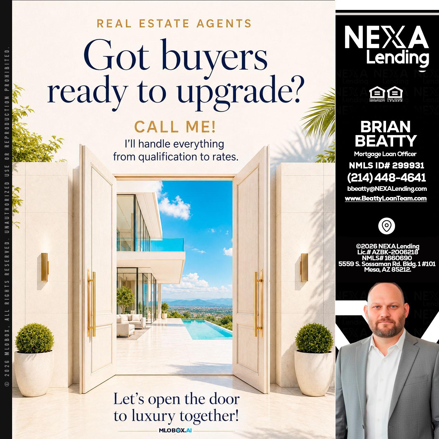got buyers? - Brian Beatty -Mortgage Loan Officer