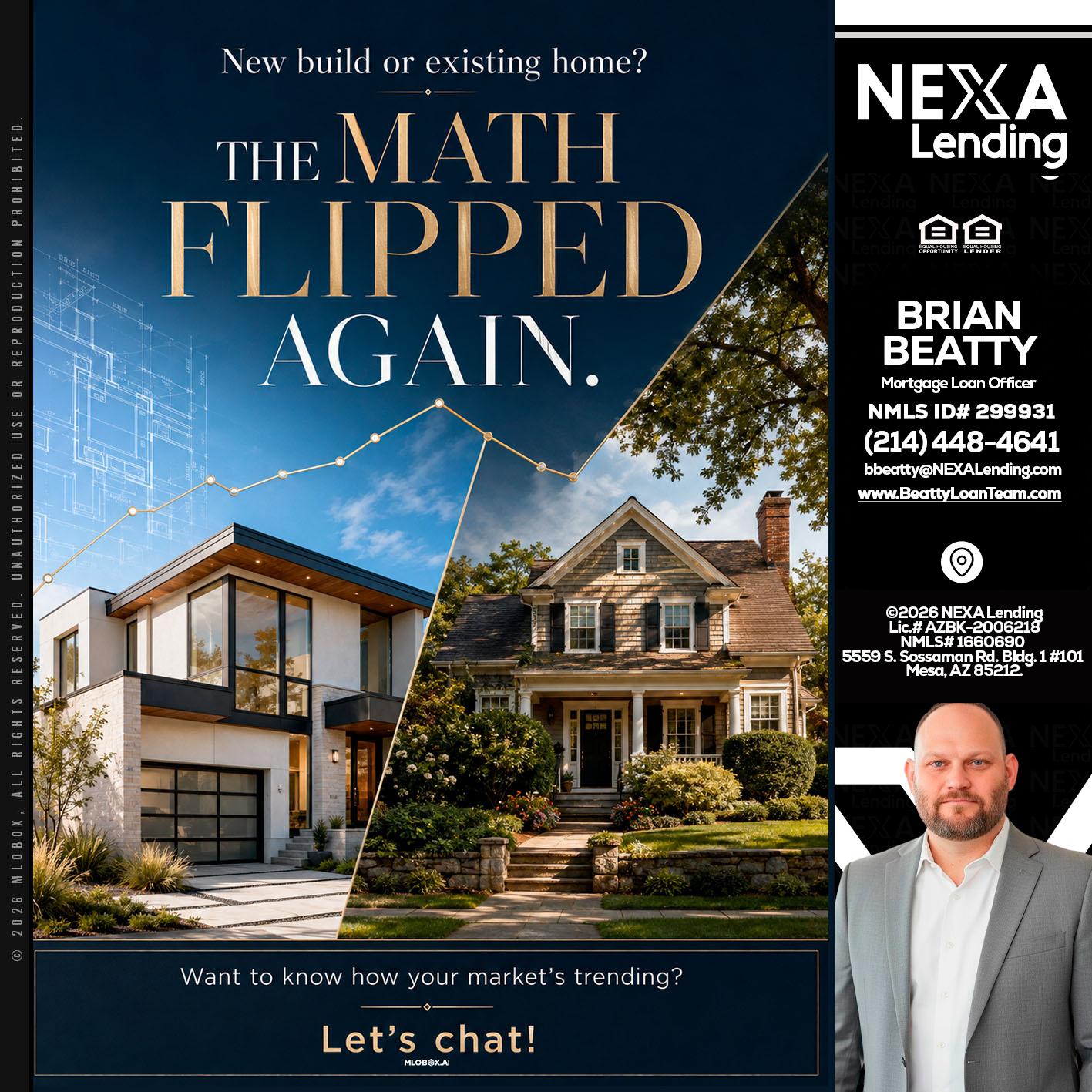 THE MATH FLIPED - Brian Beatty -Mortgage Loan Officer