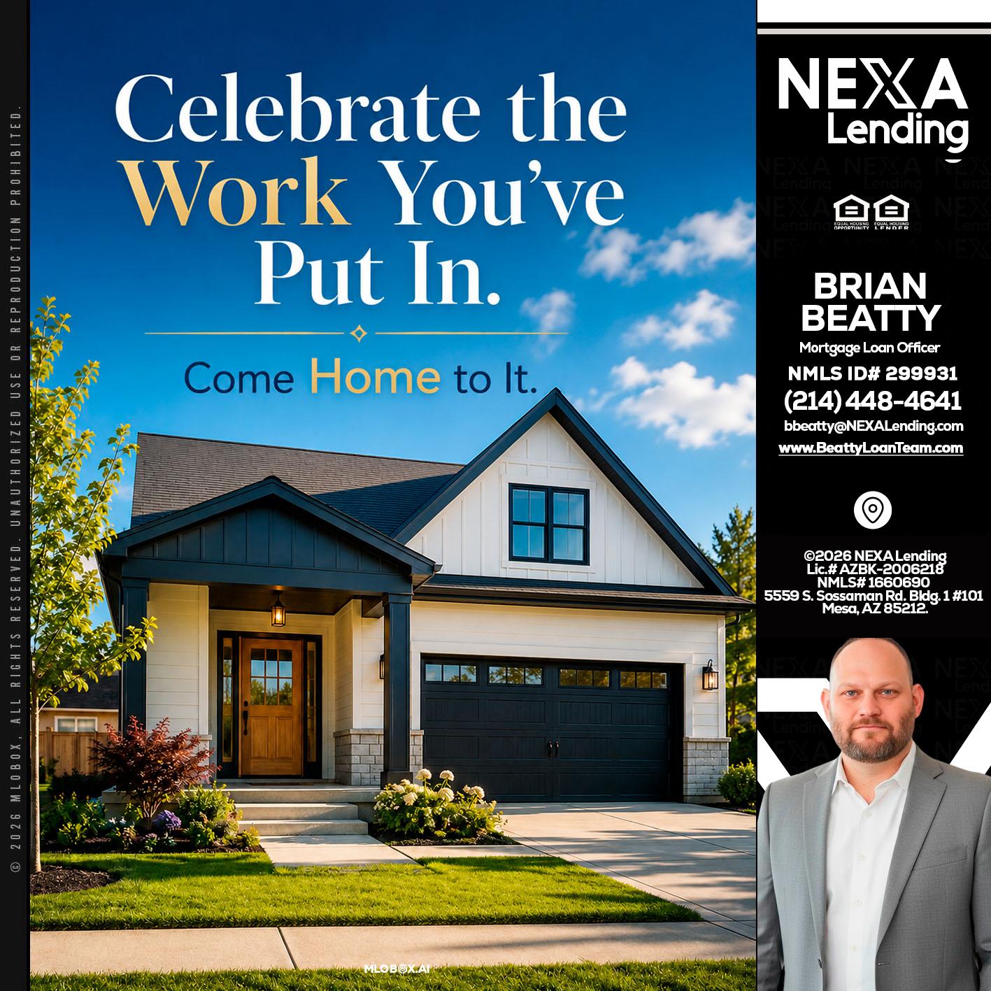 celebrate Labor Day - Brian Beatty -Mortgage Loan Officer